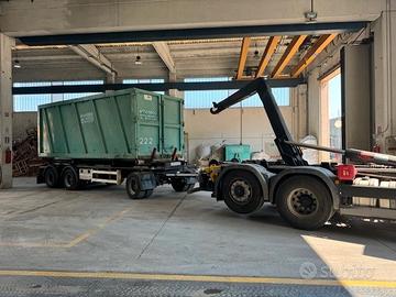 Rimorchio scarrabile 3 assi Zorzi