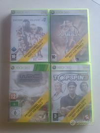 Set di 4 videogiochi Xbox 360 Lotto 3 - Perfetti!