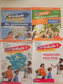 libro testo scolastico "En Balade 1"