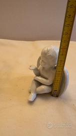 Angioletto in Porcellana Bianca