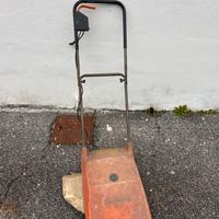 Tosaerba elettrico a cuscino d'aria