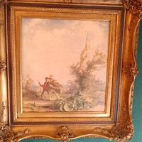 Quadro -FRITZ GEYER - Olio su Faesite -