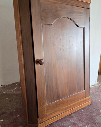 Angoliera da appendere in legno massello