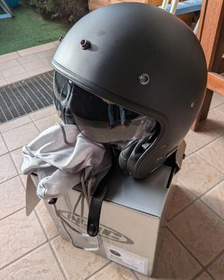Casco Jet HJC V31 Semi Flat Black (Nero Opaco) XL