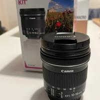 Obiettivo Canon EF-S 10-18mm