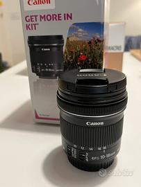 Obiettivo Canon EF-S 10-18mm