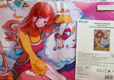 One Piece Playmat Bandai Fest 24-25 + Promo Zeus