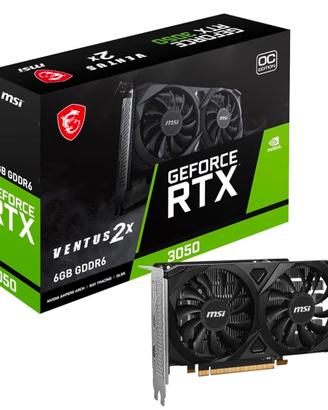GeForce RTX 3050 VENTUS 2X E 6G OC