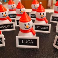 segnaposto natalizi personalizzati