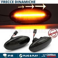 Frecce LED Laterali Dinamiche per Nissan Nere Fumè