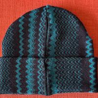 Cappello Missoni da uomo in misto lana zig zag