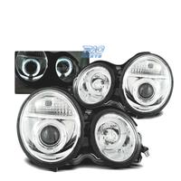 FARI OCCHI ANGEL MERCEDES W210 95-99 CROMATI