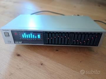 Technics equalizzatore grafico stereo anni 80