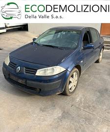 RICAMBI RENAULT MEGANE 2005 1.6 BENZINA 78KW