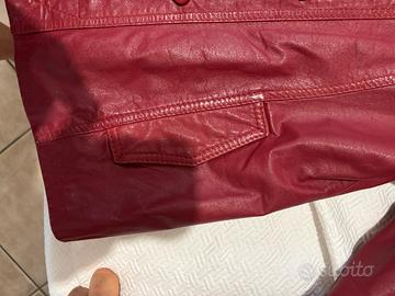 Giacca pelle vintage