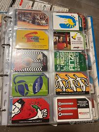 Lotto 300 schede telecom anni 90