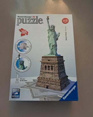 puzzle 3d statua della libertà