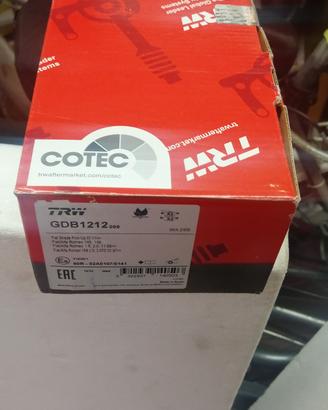 kit dischi e pastiglie anteriori alfa 156 1.8 TS