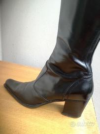 Stivali vera pelle Nero Giardini originali n. 39