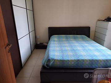 Letto con contenitore chateau d'ax e due comodini