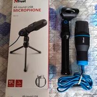 Microfono Trust Mico nuovo mai usato