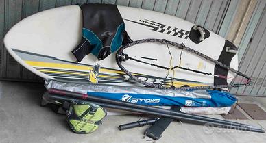 windsurf completo 152 litri (foil) principianti e
