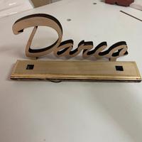 Scritte legno personalizzabili