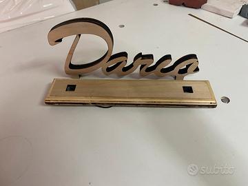 Scritte legno personalizzabili