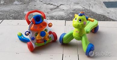 Primi passi Chicco e Fisher-Price. Trattabile 
