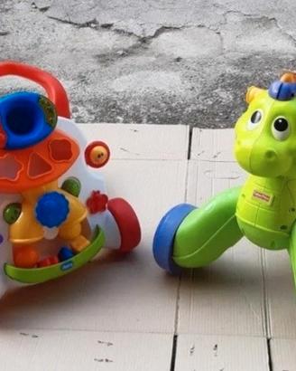 Primi passi Chicco e Fisher-Price. Trattabile 