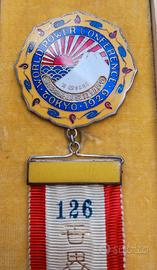 medaglie giapponesi 1929 Tokio