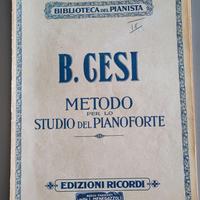 Metodo per lo studio del pianoforte B. CESI IX