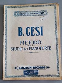 Metodo per lo studio del pianoforte B. CESI IX