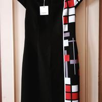 Tubino Nero della Edas & con lato bicolor taglia42