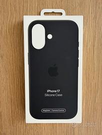 Custodia MagSafe in silicone per iPhone 17 - Nero