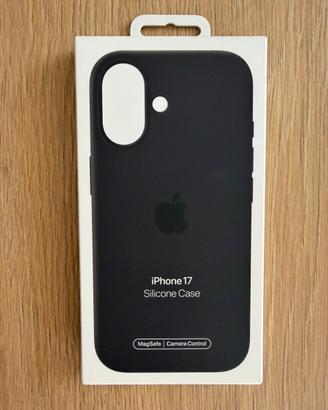 Custodia MagSafe in silicone per iPhone 17 - Nero