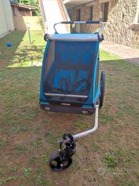 rimorchio portabimbi thule coaster xt 2 posto