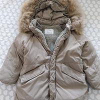piumino parka zara 3-4 anni