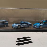 tre modellini Polizia