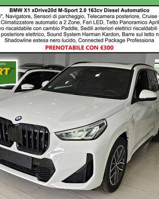 BMW X1 20d xDrive MSport Tetto Navi C.18" Cam M-S