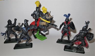 Britains soldatini medioevali dipinti a mano