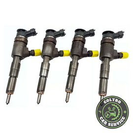 4 INIETTORI BOSCH 0445110075 PEUGEOT CITROEN FORD