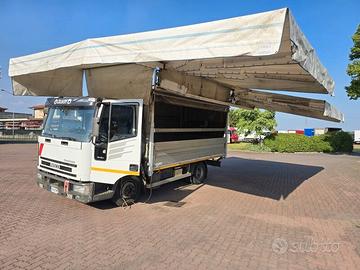 Iveco Eurocargo 75E17 centina 4,4 m con tenda