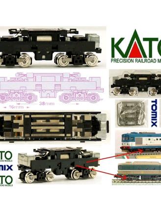 KATO TX CHASSIS N MOTORIZZATO per D341 LIMA e D345