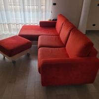 Divano con penisola - struttura solida