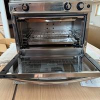 forno da barca ENO a gas  ,2 fuochi ,grill e incli