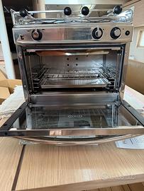 forno da barca ENO a gas  ,2 fuochi ,grill e incli