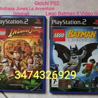 Giochi PS2 Lego Batman e Lego Indiana Jones