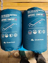 2x Quechua Arpenaz Comfort  65  materassino auto g