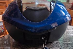 Bauletto HONDA SH 300 Blu Perlato con 2 CHIAVI